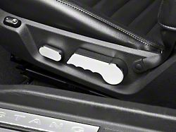 Modern Billet Seat Tilt Lever Covers; Chrome (05-14 All)