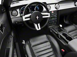 SpeedForm Modern Billet Billet Interior Starter Kit; Chrome (05-09 Mustang GT, V6)