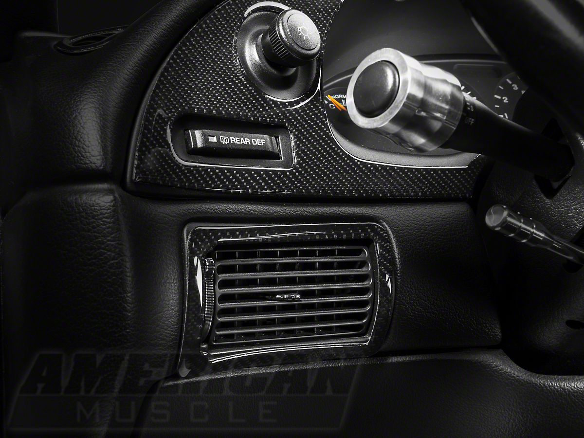 Speedform Mustang Carbon Fiber Dash Overlay Kit 16405 94 00