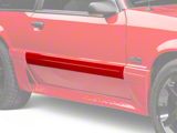 Door Molding; Passenger Side (87-93 Mustang LX)