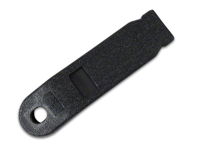 OPR Inner Seat Belt Sleeve; Black (79-89 Mustang)