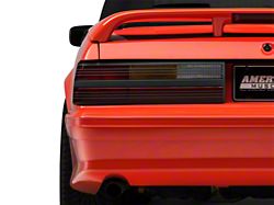 Axial Replacement Cobra Style Tail Light Lens; Driver Side (87-93 Mustang)