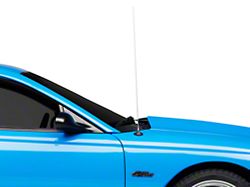 OPR Fixed Stainless Steel Antenna; 30-Inch (79-98 Mustang)