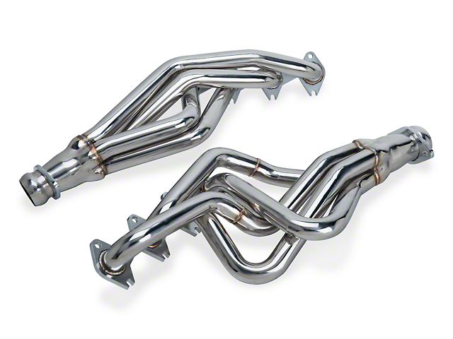 Pypes 1-5/8-Inch Long Tube Headers; Polished (05-10 Mustang GT)