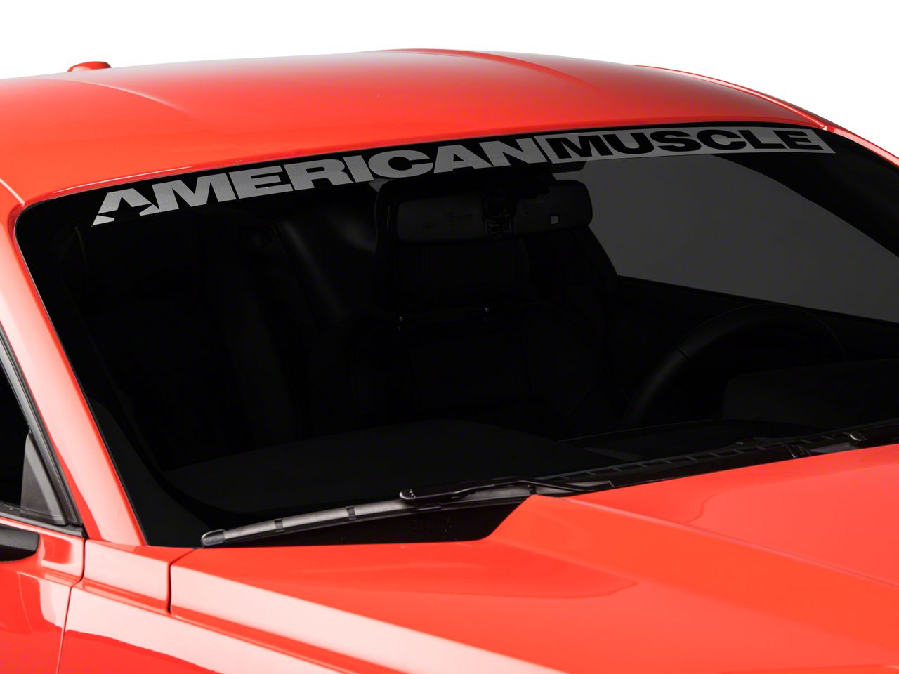 American Muscle Graphics Mustang AmericanMuscle Windshield Banner ...