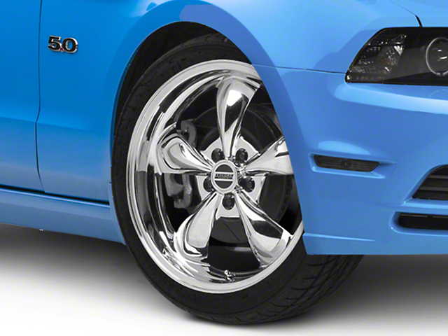 Deep Dish Bullitt Chrome Wheel; 20x8.5 (2010 Mustang GT; 10-14 Mustang V6)