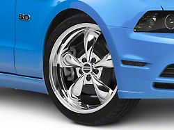 Deep Dish Bullitt Chrome Wheel; 20x8.5; 38mm Offset (2010 Mustang GT; 10-14 Mustang V6)