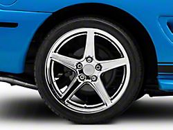 Saleen Style Chrome Wheel; Rear Only; 18x10 (94-98 All)