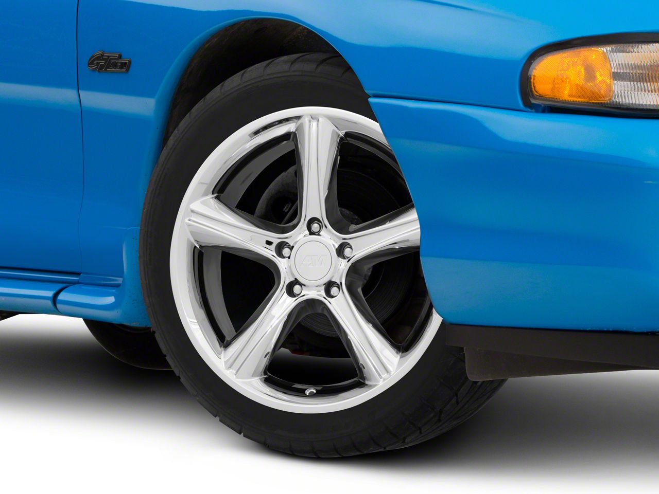 Mustang 2010 GT Premium Style Chrome Wheel; 18x9 (94-98 Mustang) - Free ...