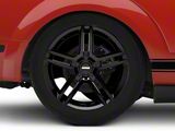 2010 GT500 Style Black Wheel; Rear Only; 19x10 (05-09 Mustang)