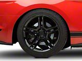 2010 GT500 Style Black Wheel; Rear Only; 19x10 (15-21 Mustang GT, EcoBoost, V6)