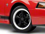Bullitt Matte Black Wheel; 17x9; 30mm Offset (99-04 Mustang)
