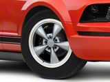Bullitt Anthracite Wheel; 17x8; 30mm Offset (05-09 Mustang GT, V6)
