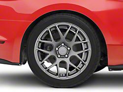 AMR Charcoal Wheel; Rear Only; 18x10 (15-23 Mustang Standard EcoBoost, V6)