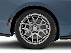 AMR Charcoal Wheel; Rear Only; 18x10; 45mm Offset (24-26 Mustang EcoBoost w/o Performance Pack)