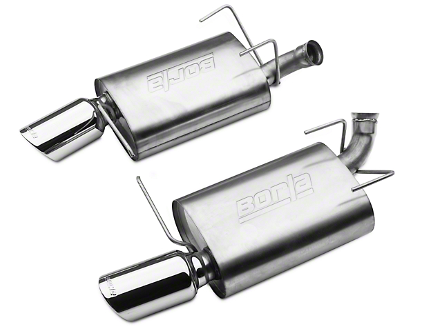 Borla Touring Axle-Back Exhaust with Polished Tips (11-14 Mustang V6)
