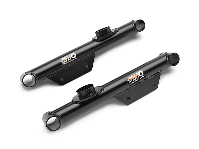 J&M Street Performance Rear Lower Control Arms; Black (99-04 Mustang, Excluding Cobra)