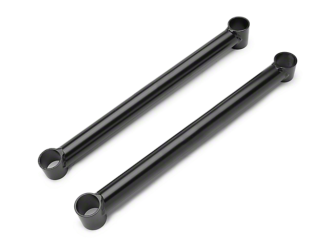 J&M Rear Lower Control Arms; Black (05-14 Mustang)