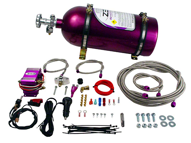 ZEX Wet Injected Nitrous System with Purple Bottle (05-10 Mustang GT)