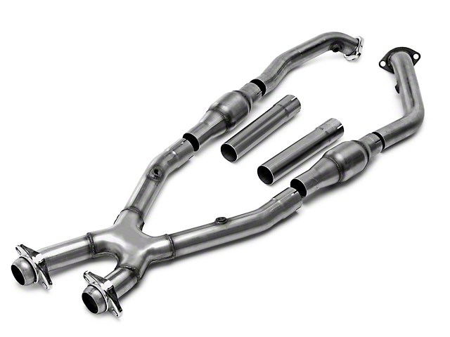 Bassani Catted X-Pipe (99-04 4.6L w/ Manual Transmission, Excluding 03-04 Cobra)