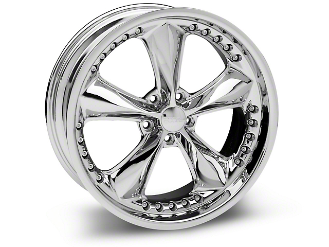 Foose Nitrous Chrome Wheel; 20x8.5 (05-14 GT, V6)