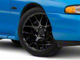 AMR Gloss Black Wheel; 18x8; 30mm Offset (94-98 Mustang)