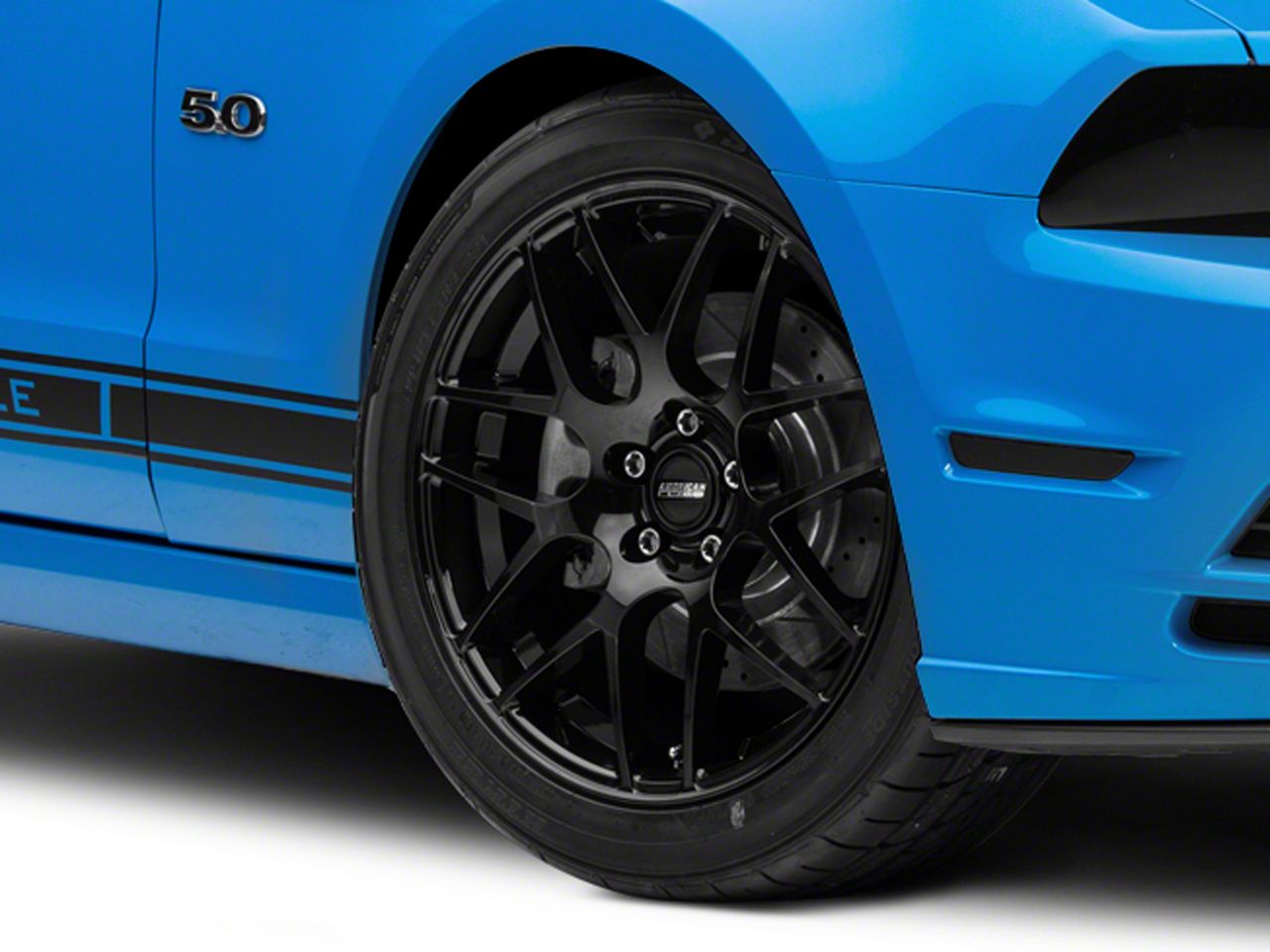 Mustang Amr Gloss Black Wheel; 19x8.5 (10-14 Mustang) - Free Shipping