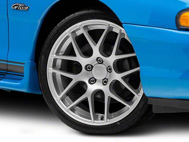 AMR Silver Wheel; 19x8.5 (94-98 Mustang)