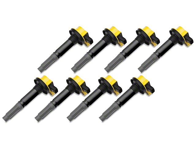 Accel Super Coil Packs; Yellow (11-Early 16 GT, BOSS 302)