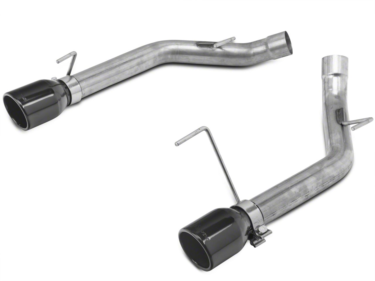 Pypes Mustang Muffler-Delete Axle-Back Exhaust - Black SFM62SSB (05-10 ...