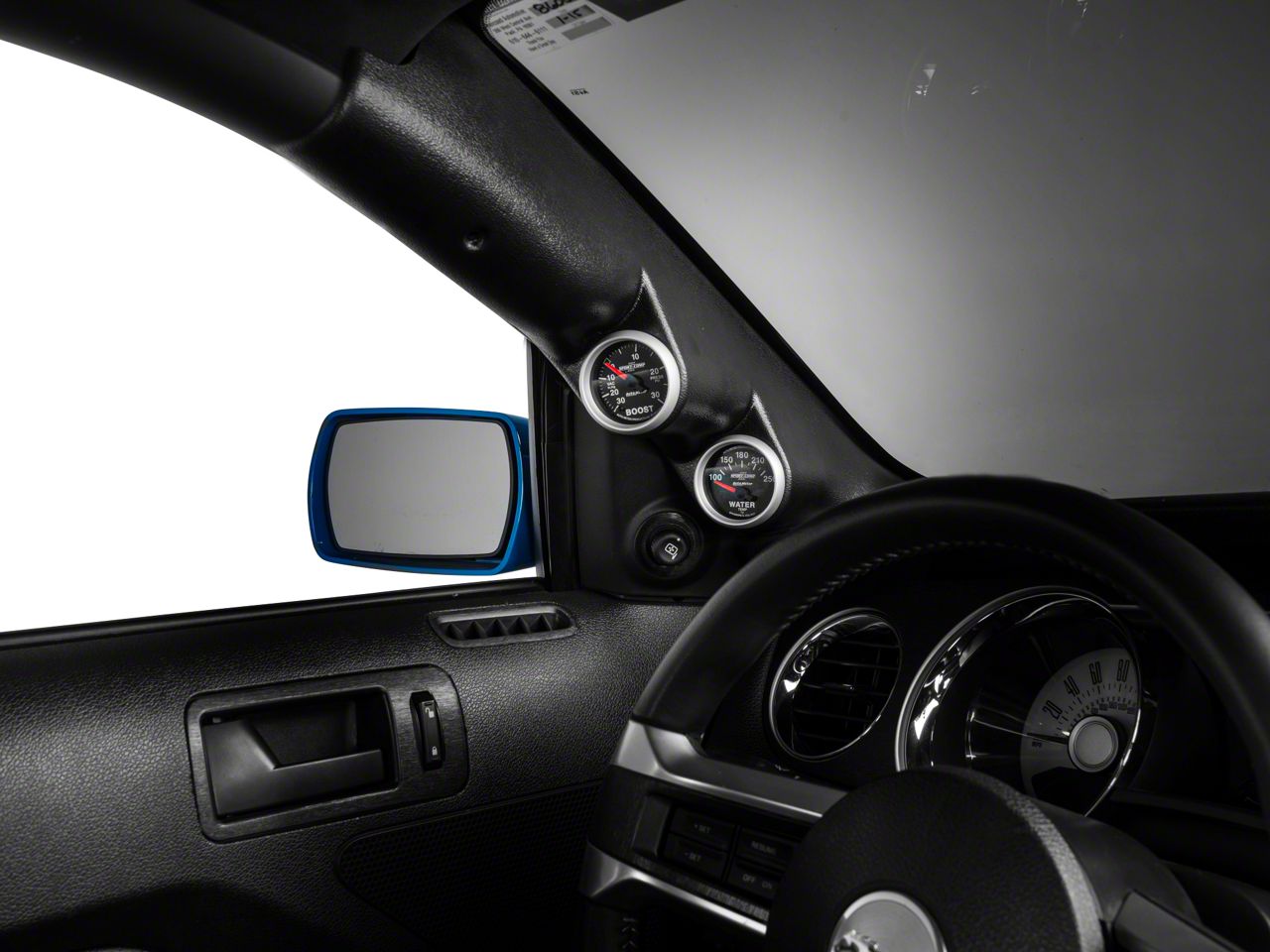Auto Meter Mustang Replacement APillar Dual Gauge Pod 12133 (1014