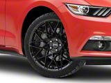 RTR Tech Mesh Gloss Black Wheel; 20x9.5; 33mm Offset (15-23 Mustang GT, EcoBoost, V6)
