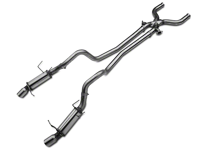 Magnaflow Competition Series Cat-Back Exhaust with X-Pipe and Polished Tips (12-13 Mustang BOSS 302)