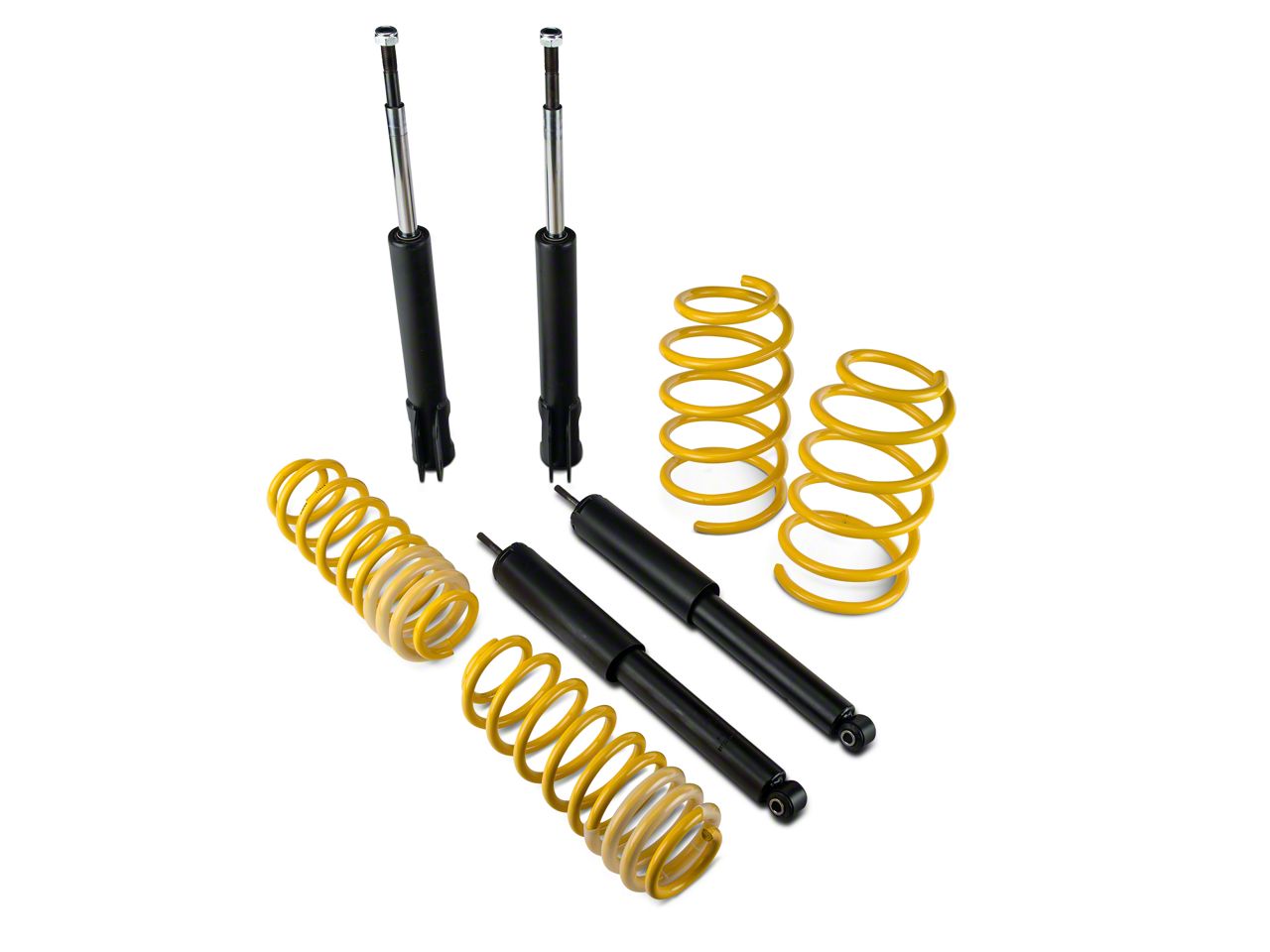 ST Suspension Mustang SportTech Shock, Strut & Lowering Spring Kit 80274 (0514 GT, V6) Free