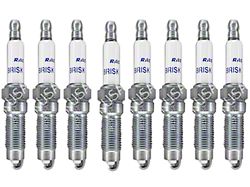 Brisk Silver Racing Spark Plugs; Up to 450HP (Mid 08-10 GT)
