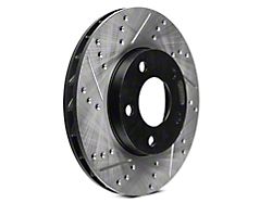 StopTech Sport Cross-Drilled and Slotted Rotors; Front Pair (94-04 GT, V6)