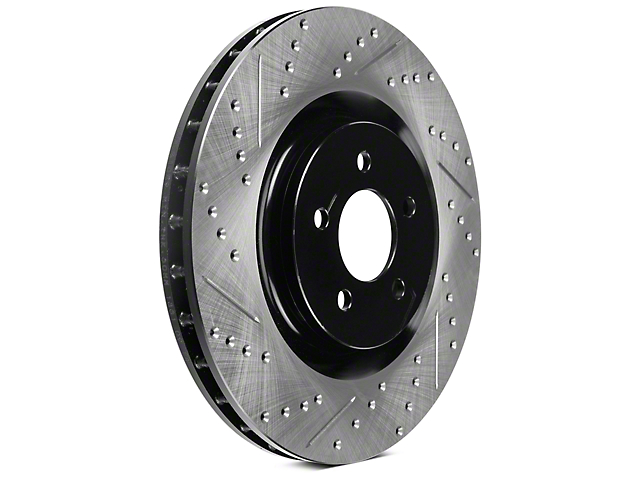 Cross Drilled Rotors >> Stoptech Mustang Sport Cross Drilled Slotted Rotors Front Pair Cross Drilled Rotors >> Stoptech Mustang Sport Cross Drilled Slotted Rotors Front Pair