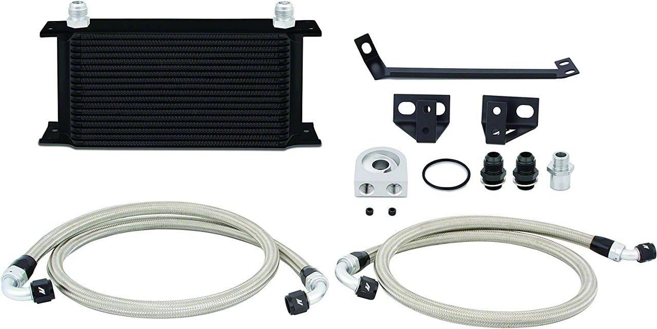 Mishimoto Mustang Performance Oil Cooler - Black MMOC-MUS4-15BK (15-19 ...