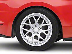 AMR Silver Wheel; Rear Only; 18x10 (15-23 Mustang Standard EcoBoost, V6)