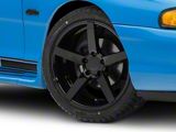 Rovos Wheels Durban Gloss Black Wheel; 18x9; 17mm Offset (94-98 Mustang)