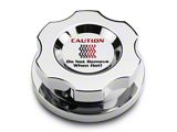 SpeedForm Modern Billet Radiator Cap Cover; Chrome (15-23 Mustang)