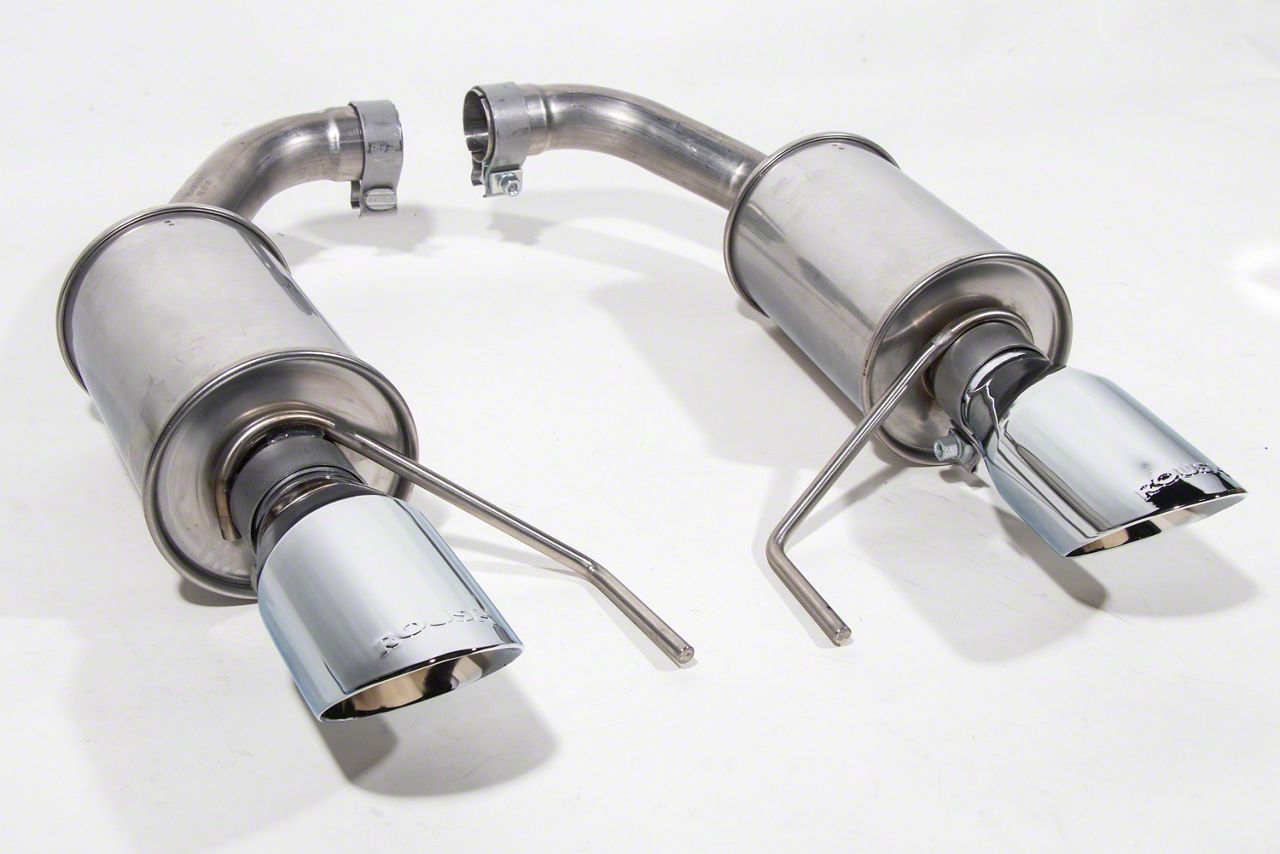 roush axle back exhaust mustang v6