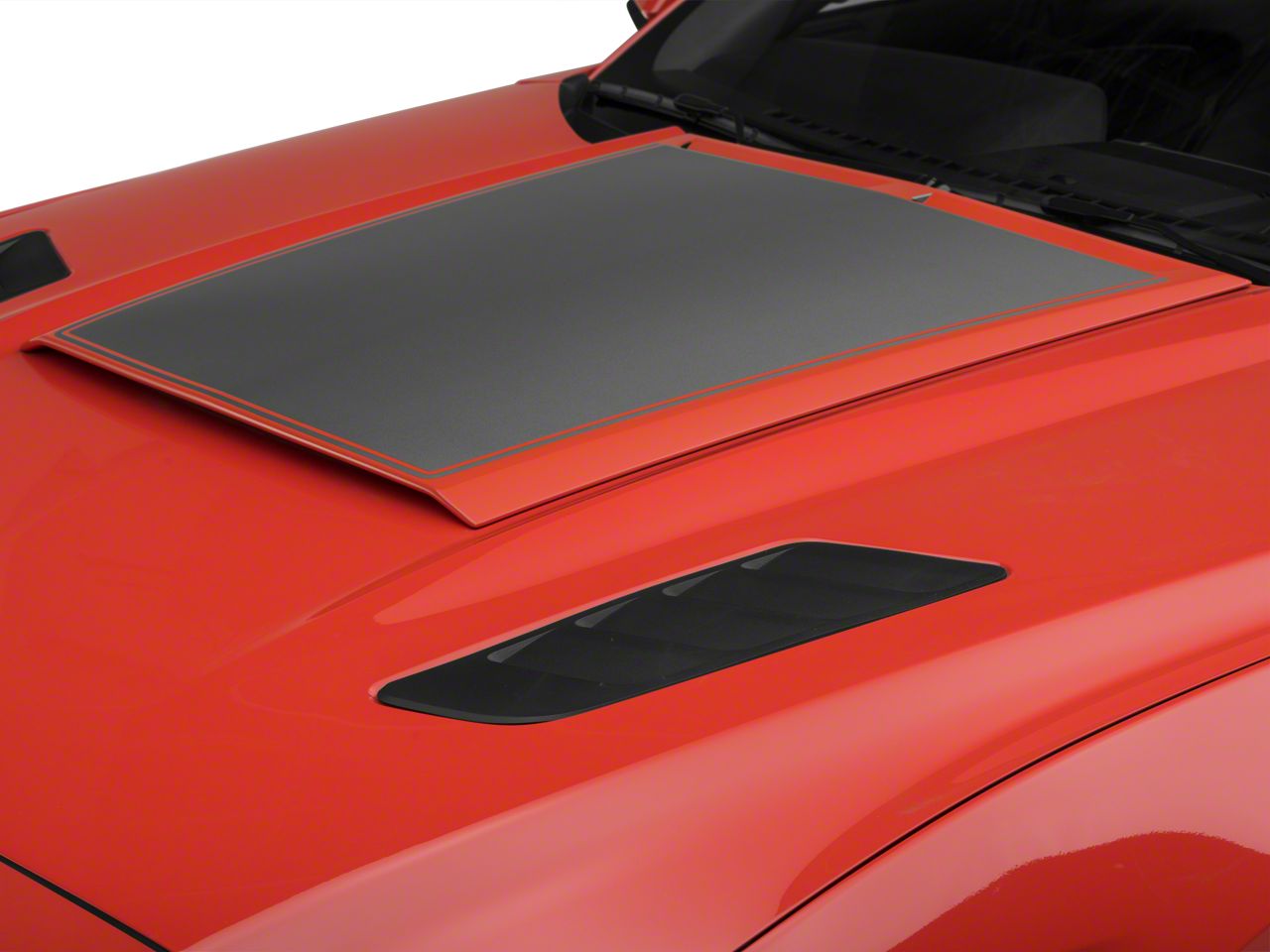 Roush Mustang Heat Extractors Molded Black 421869 (1517 GT) Free Shipping