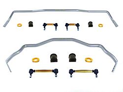 Whiteline Heavy Duty Adjustable Front and Rear Sway Bars with End Links (15-22 Mustang)