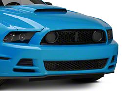 Ford BOSS 302 Grille without Emblem; Unpainted (13-14 GT; 2013 BOSS 302)