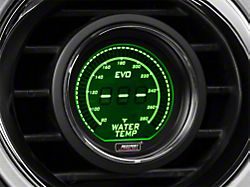 Prosport 52mm EVO Series Digital Water Temperature Gauge; Electrical; Green/White (Universal; Some Adaptation May Be Required)