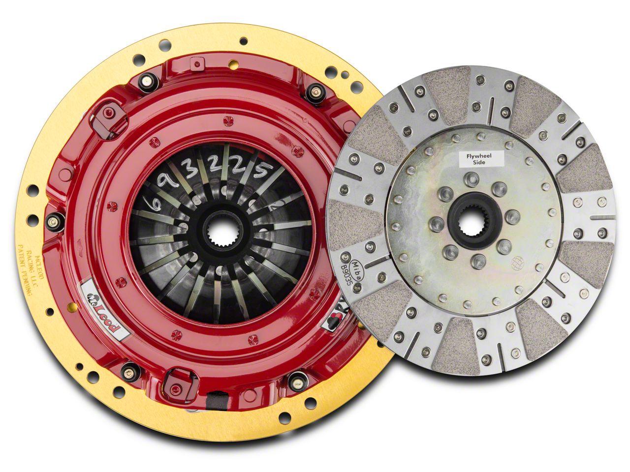 McLeod Mustang RXT Twin Disc 1000HP Clutch 693225 (1517 GT) Free