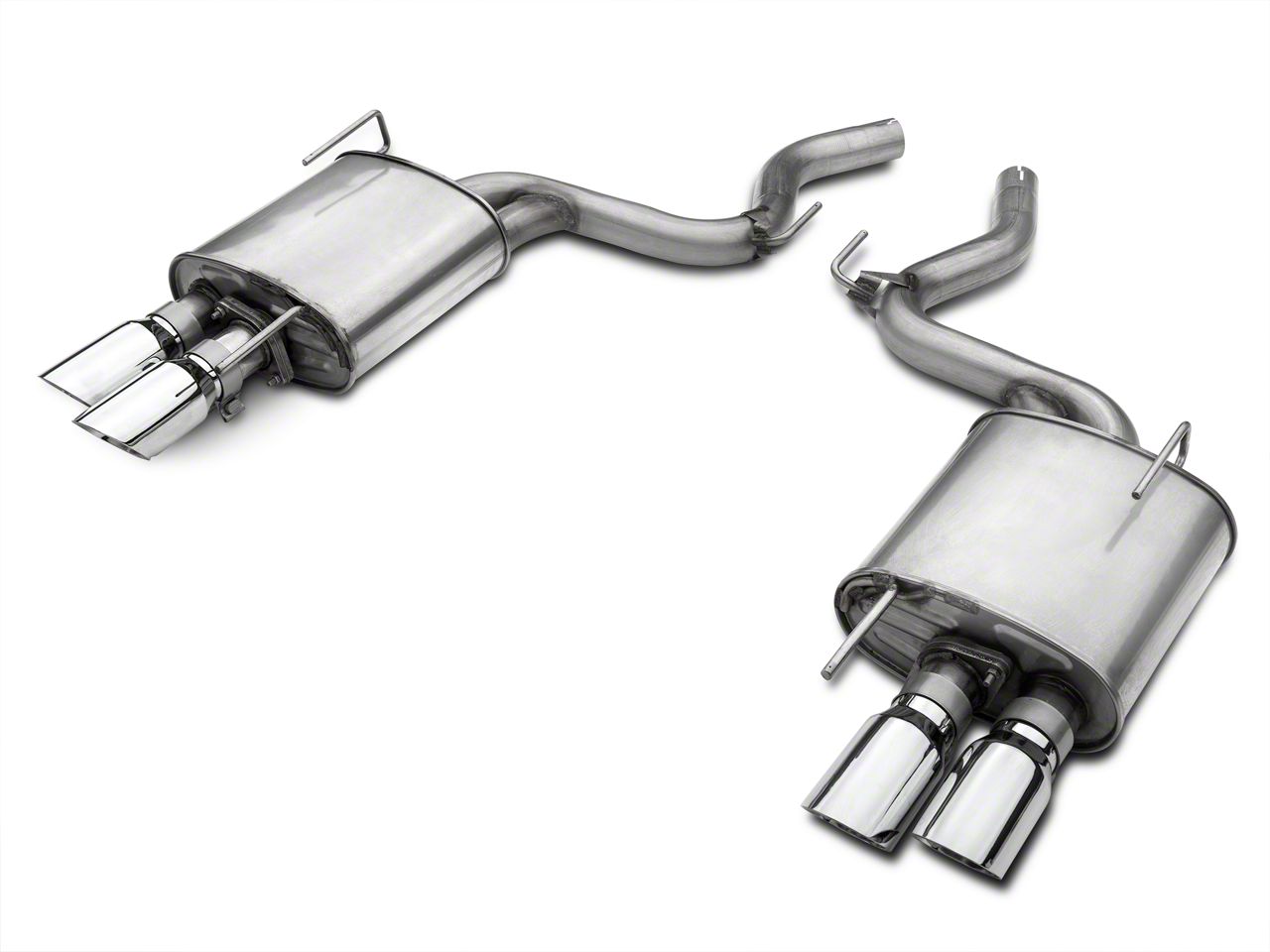 roush axle back exhaust 2015 mustang gt