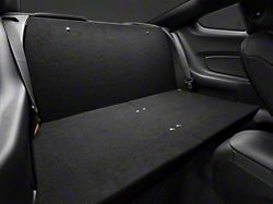 Alterum Rear Seat Delete; Black (15-21 Mustang Fastback)