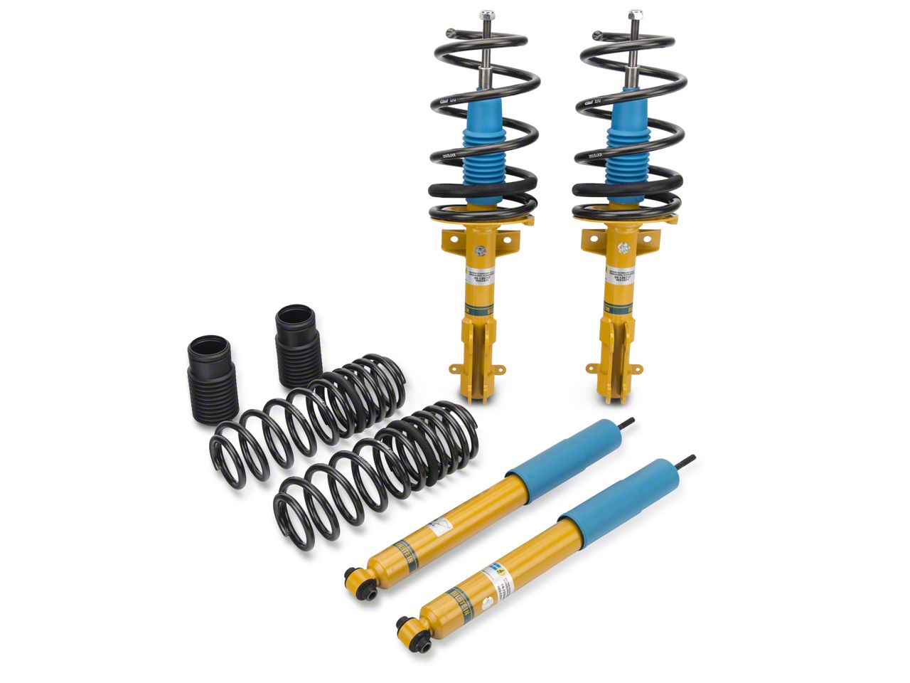 Bilstein Mustang Shock, Strut & B12 Pro-Kit Lowering Spring Kit 46 ...